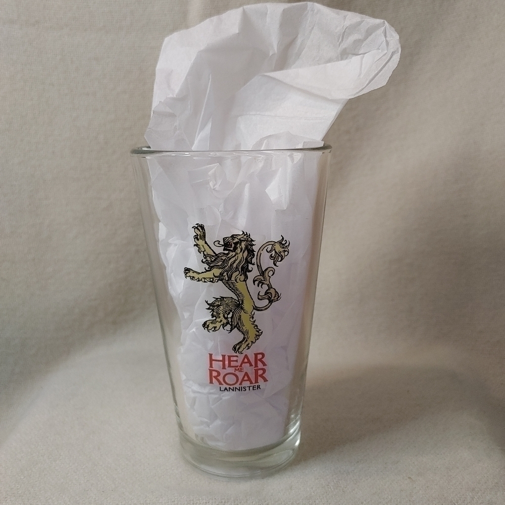 𝅺game of Thrones Lancaster Drinking Glass